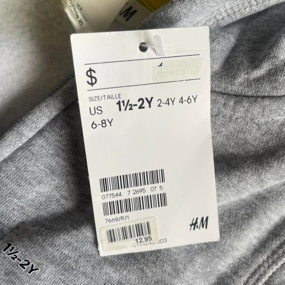 New H&M TODDLERS HOODIES SIZE 1.5Y-2Y  ⭐2 for 15⭐ - Picture 3 of 3